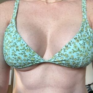 Floral Print Triangle Top Kulani Kinis